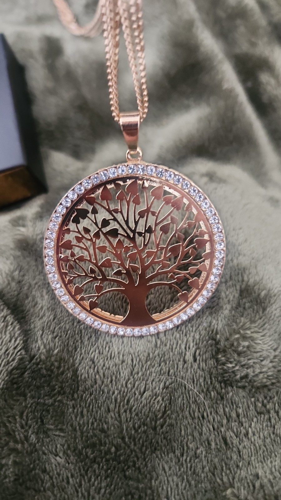 Pandora’s Box Family Tree necklace NEW WITH BOX