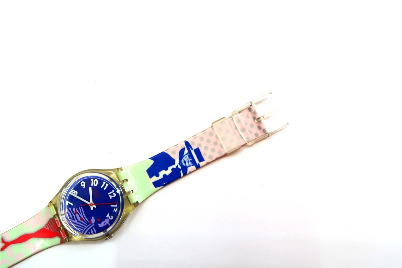 NEW Swatch Watch GRUAU GK147 with Case Vintage 1992 Gents New Battery Vintage