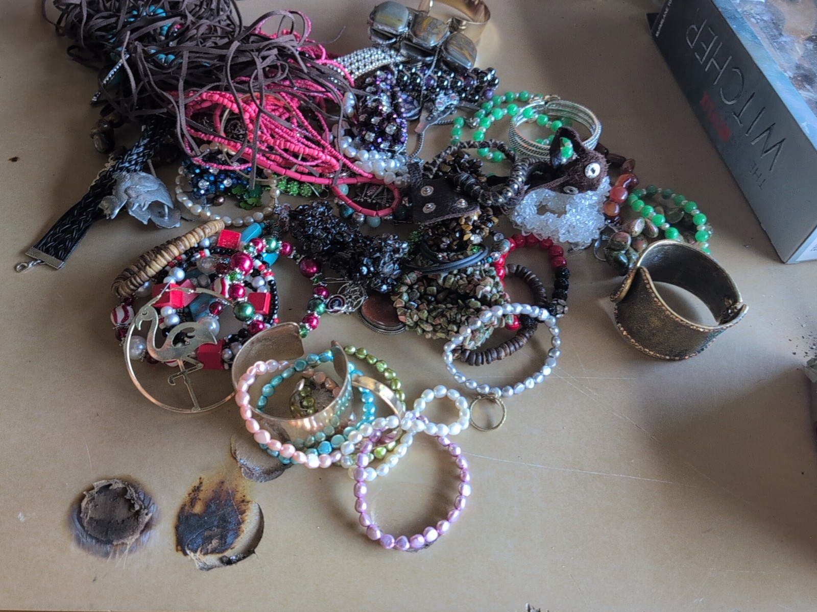HUGE Vintage to Now ALL UNSEARCHED Jewelry Lot Wearable Craft Estate Find 4lbs