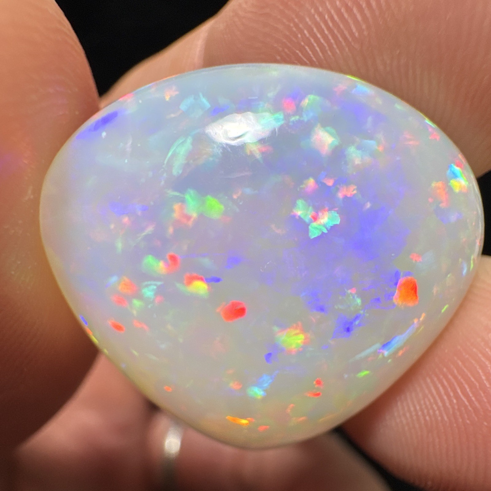 Ethiopian Opal Cabochon Loose Gemstone 34.25ct