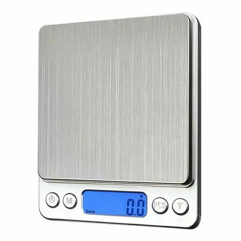 Digital Scale 0.1g Precision Jewelry Gold Silver Coin Gram 3000g x 0.1g