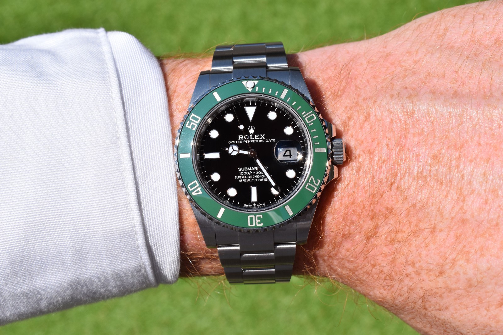 2021 Rolex Submariner Date 41mm Steel “Starbucks” MK1 Green Bezel 126610LV FS