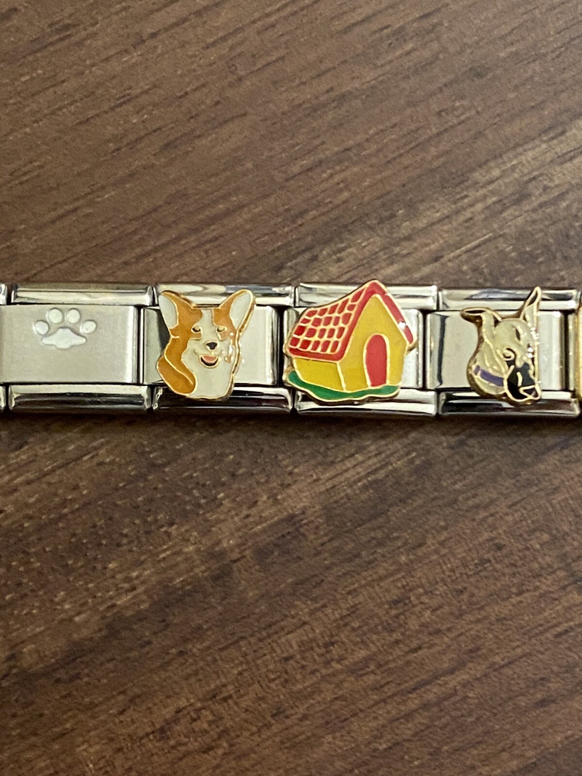 20 Charm Dog Lovers Bracelet Italian Charm New
