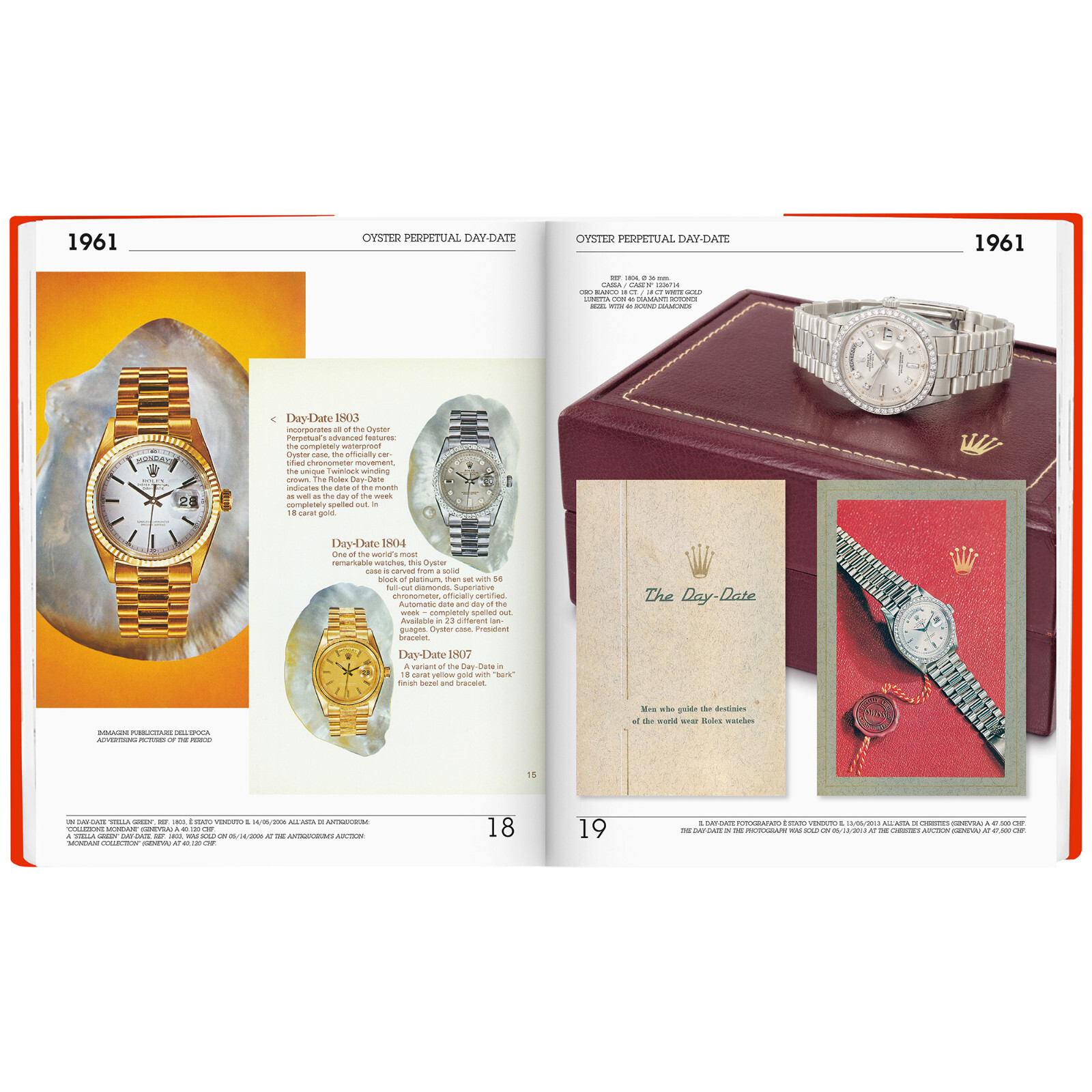 Modern and vintage New Rolex Encyclopedia books From 1905 until the present day