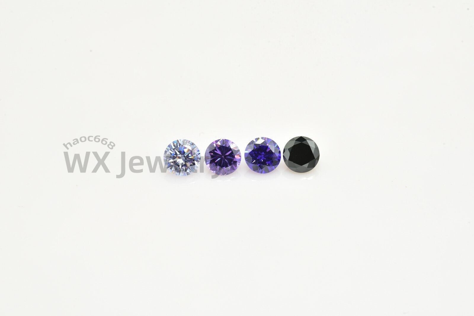 1000pcs 0.8~3.5mm Round Loose CZ Stone High Quality Cubic Zirconia Various Color