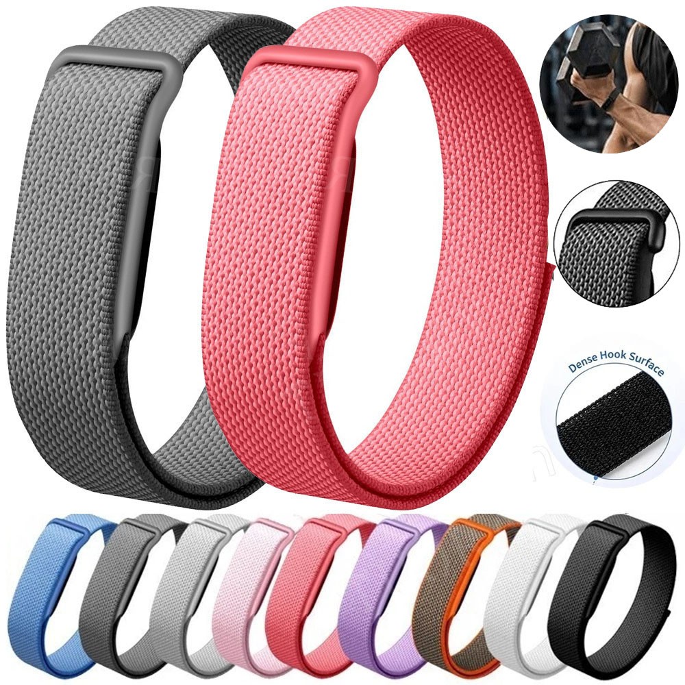 For Google Fitbit Air Replacement Silicone Nylon Metal Adjustable Band Strap New