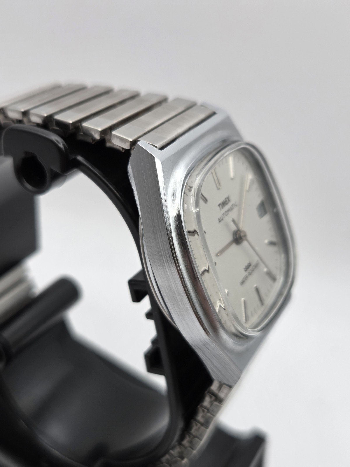 Vintage 1980’S Timex E-Line Automatic Watch Very Good Condition Runs Well