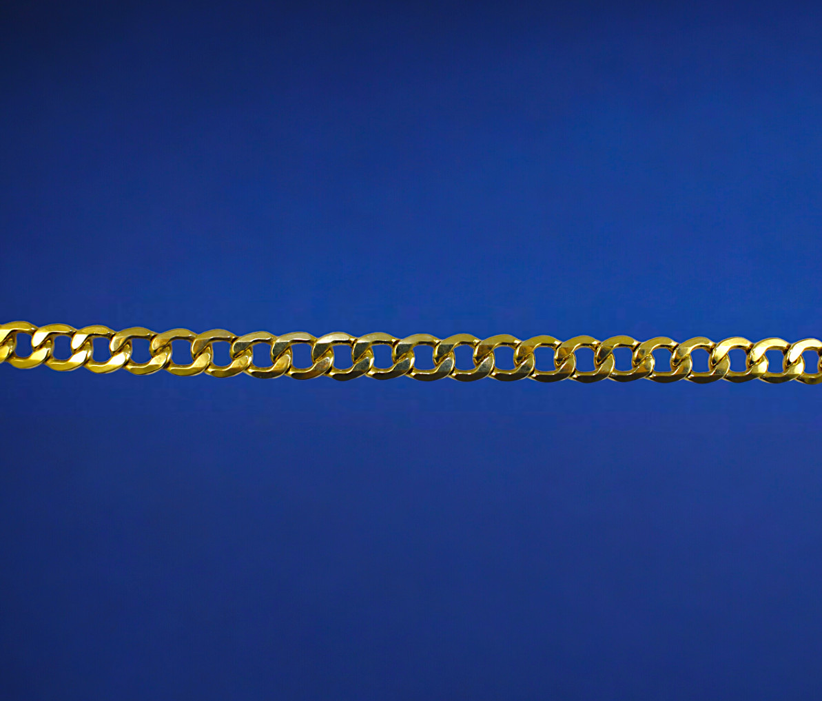 14K Yellow Gold 2mm-9mm Curb Cuban Necklace Bracelet Chain Men Women 7″-30″