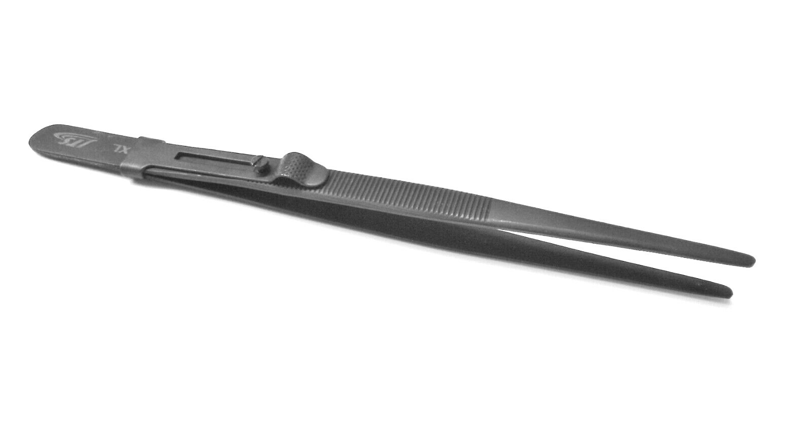 Black Diamond Tweezers XXL Large Blunt Tip Slide Locking Jewelry Gemstones Beads