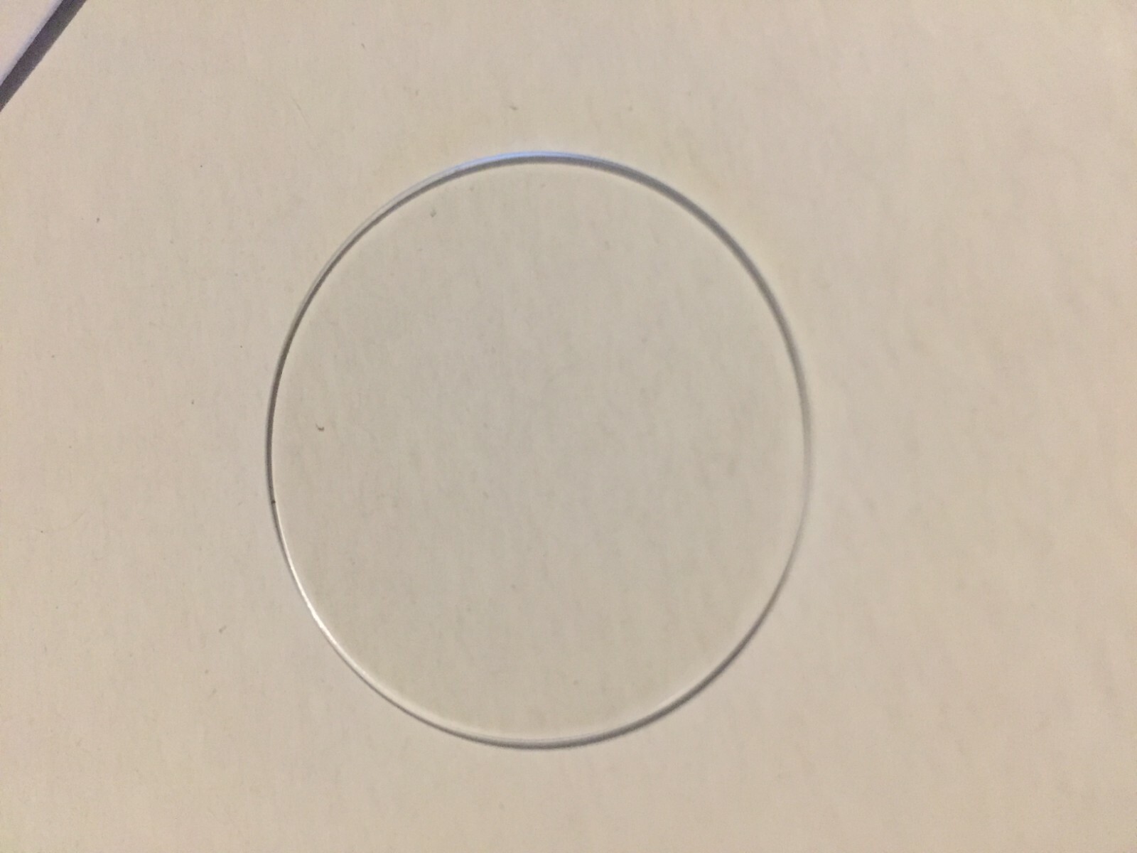 watch glass. replacement.1mm thick, 12mm to 36mm fast shipping