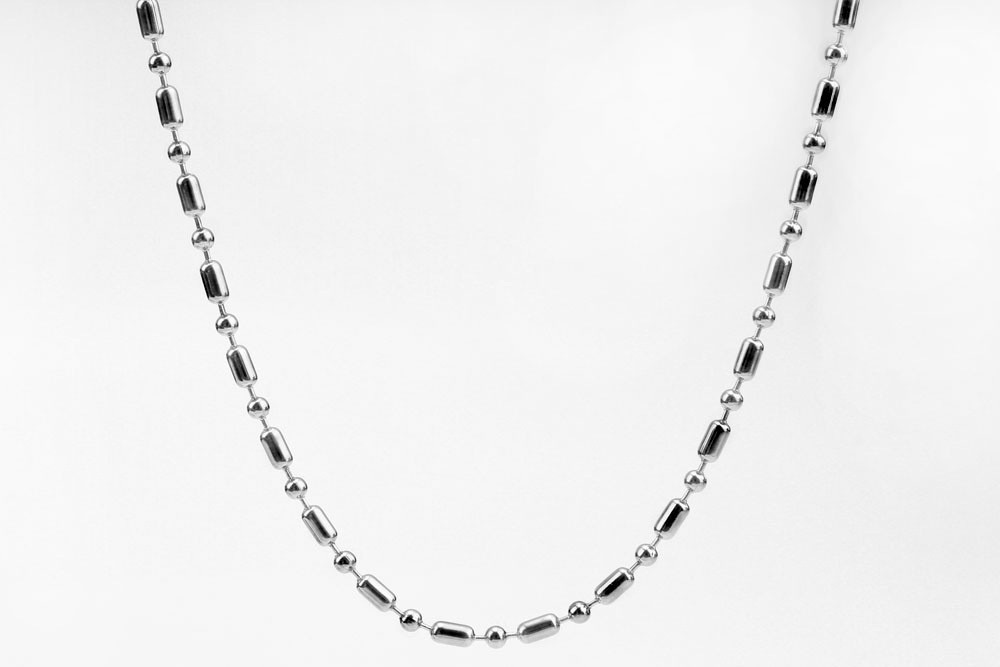 5pcs/lot 1.6/2/2.4/3mm Stainless Steel Bamboo Chain Necklace Jewelry Wholesale