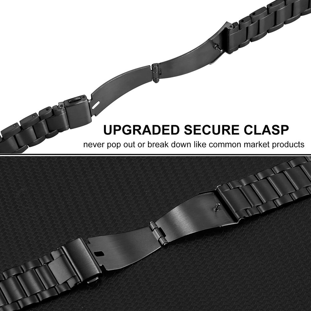 Titanium Alloy Metal 16mm 18mm 20mm 22mm Bracelet Quick Release Watch Band Strap