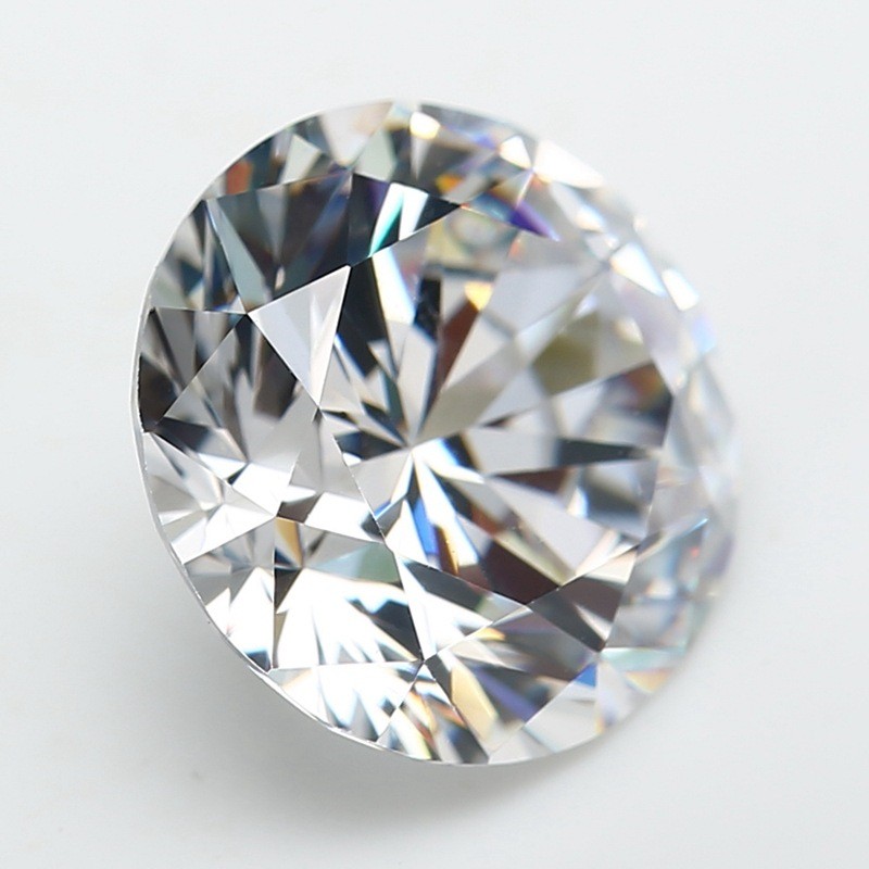 US Round Cut 1.5ct 7.5mm Sparkling Loose Moissanite Gemstone D VVS1 Pass Tester