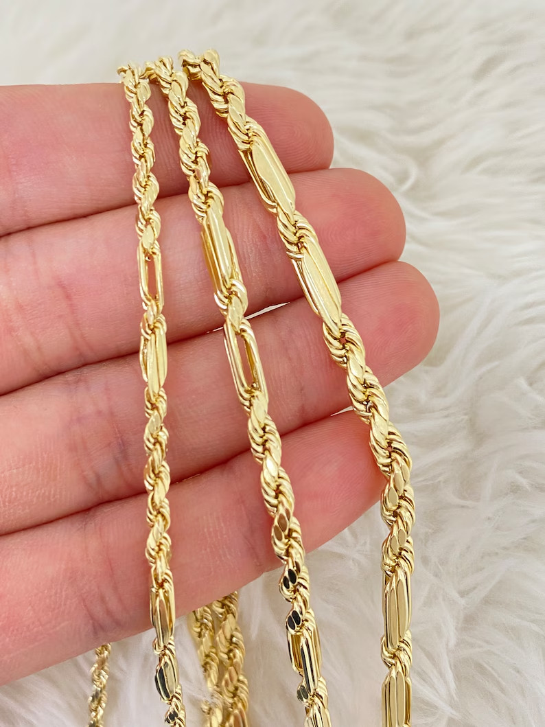 14k Yellow Gold Hollow Milano Bracelet Diamond Cut Real Gold Unisex 2.5mm-5mm