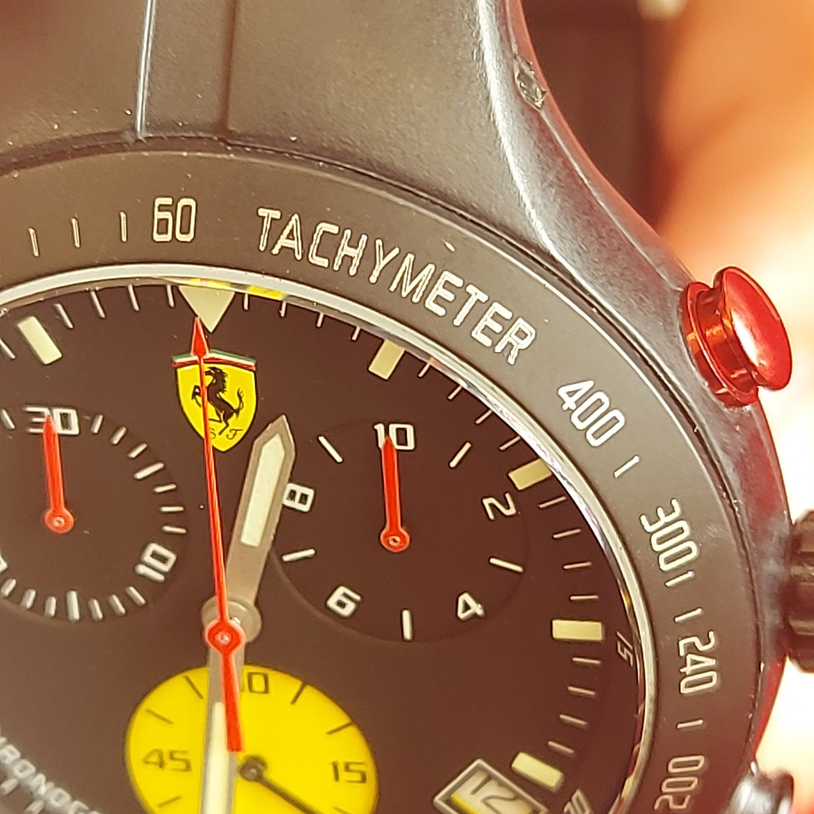 Ferrari Pit crew chronograph watch Very good condition
