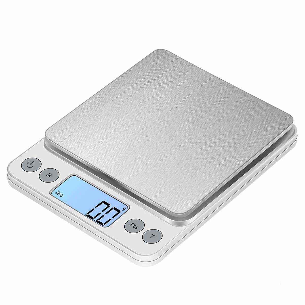 3000g x 0.1g Gram Pocket Digital Scale Jewelry Gold Silver Coin Kitchen Weighing