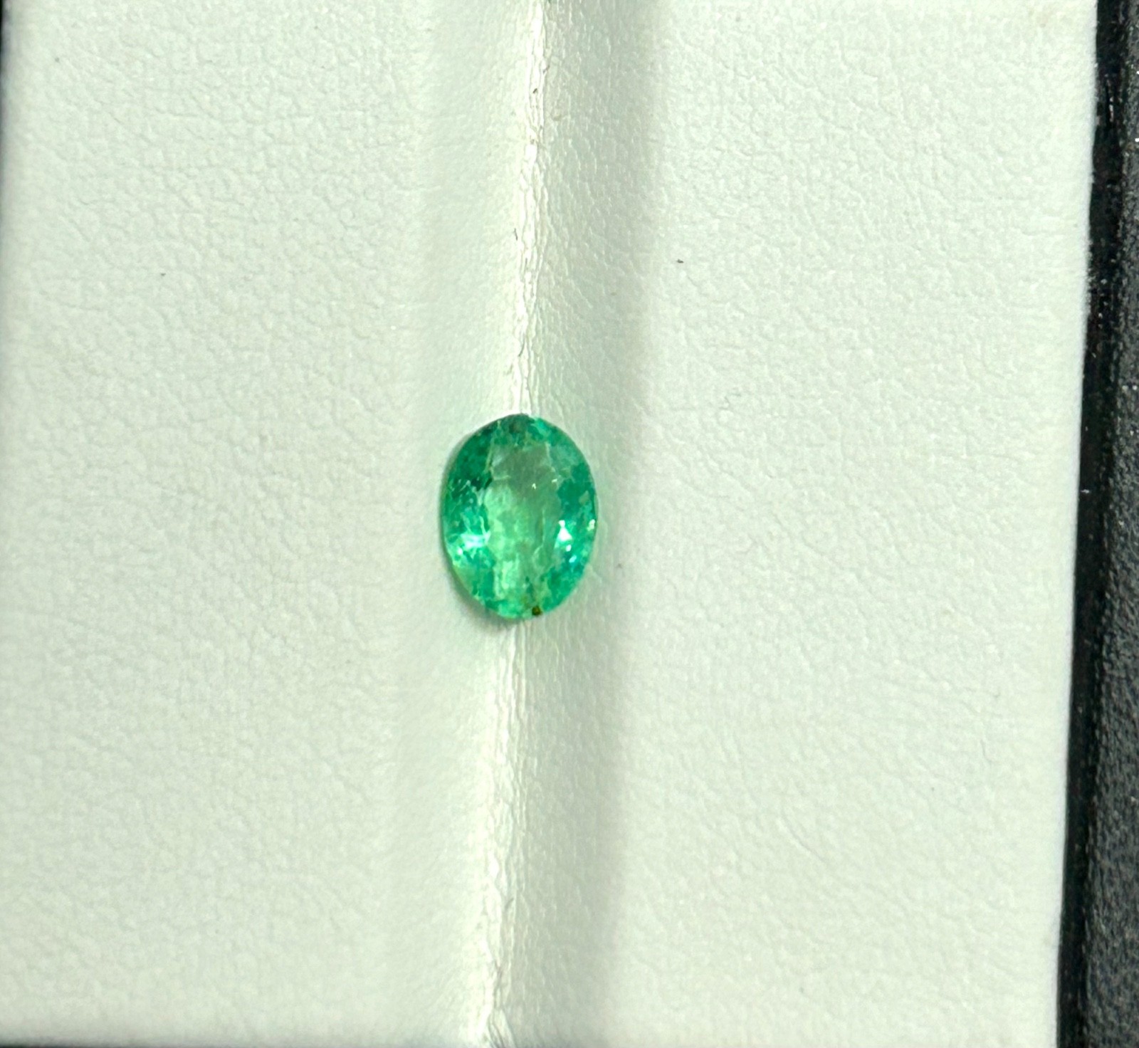 Natural Emerald 0.60 Carats 6.4×4.9×2.7 MM Medium Good quality Luster Gemstone