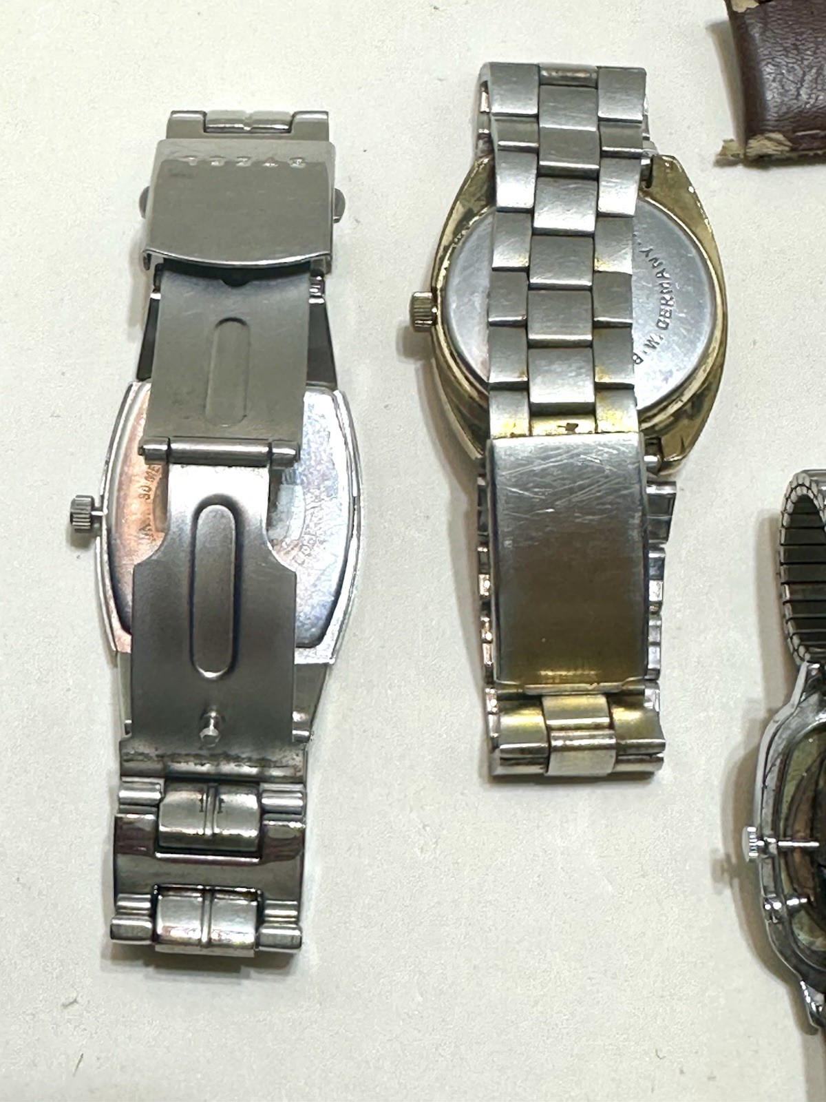 Men’s Mixed Large Watch Lot For Parts, Repair Or Wear VTG To Now (None Tested)
