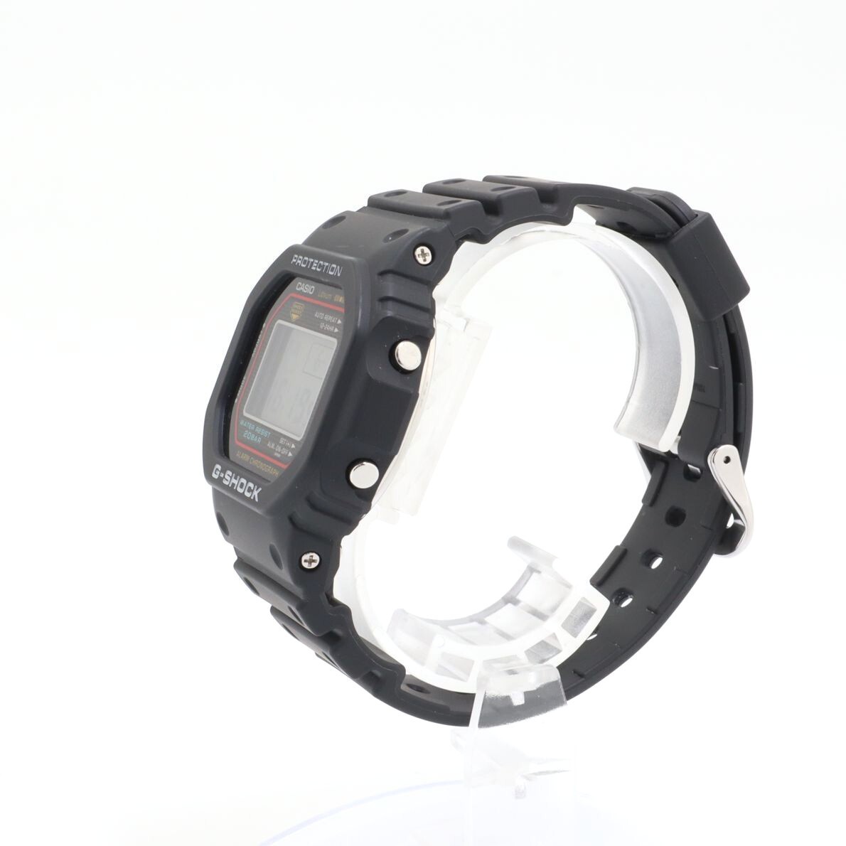 Very Good Condition Casio G-SHOCK Watch Reprint Model Quartz Black Red Men’s