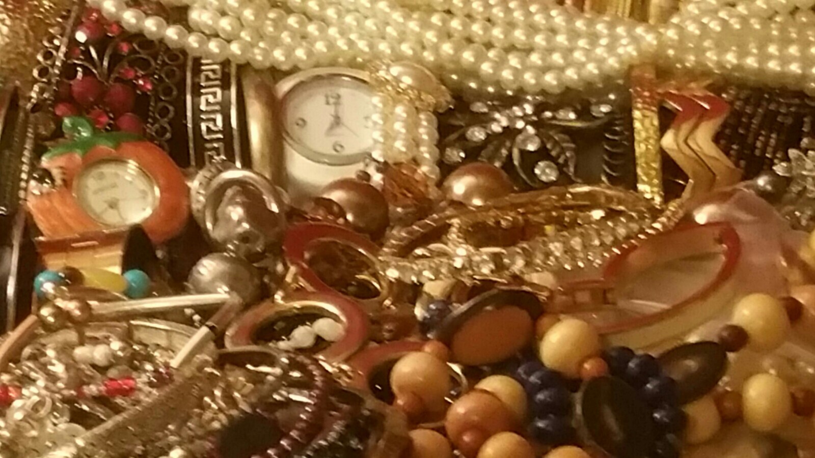 Vintage Estate Costume Jewelry Wear Repair Lots