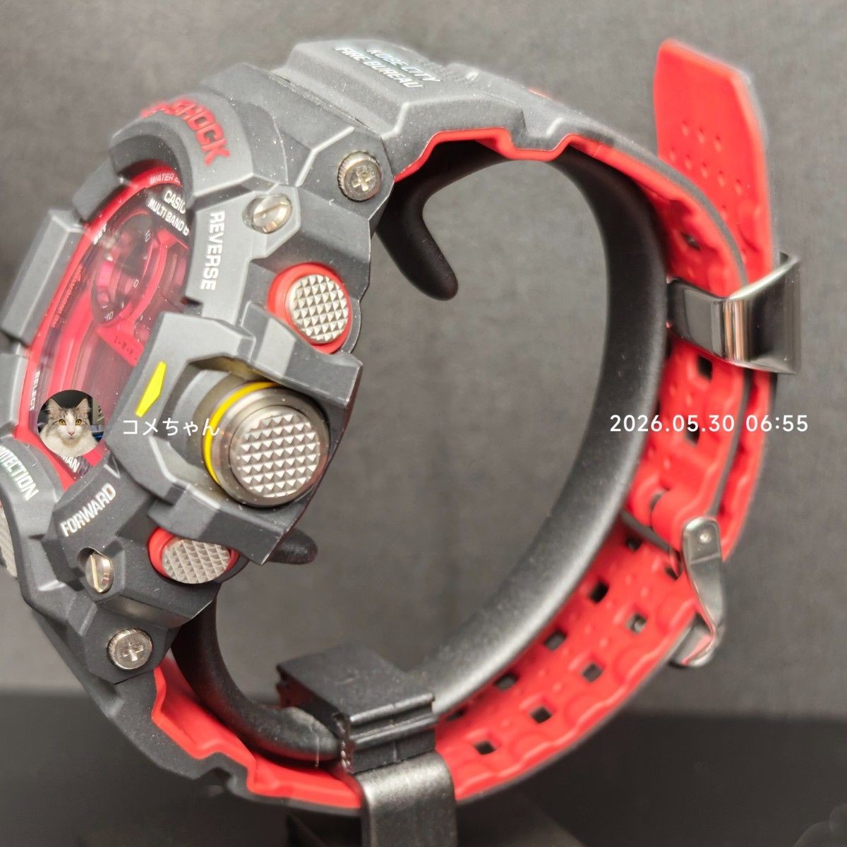Rare Excellent Casio G SHOCK GW 9400NFST 1AJR Kobe Fire Department