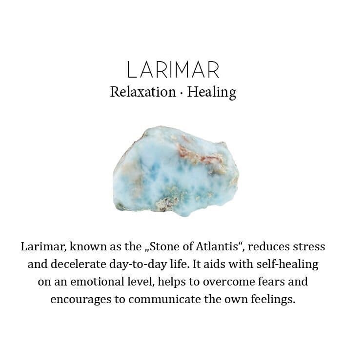 Memorial Day Sale Larimar Gemstone Sterling Silver Chain Throat Chakra Bracelet