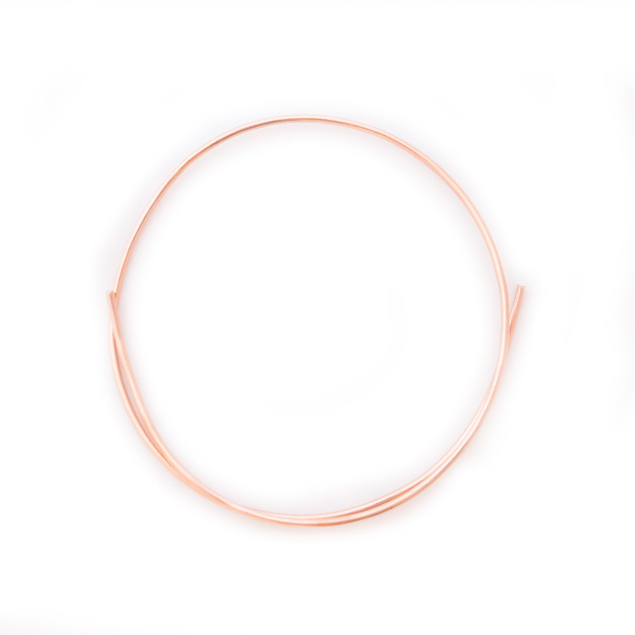 99.9% Pure Copper Wire Dead Soft Half Round 6 8 10 12 14 16 18 20 21 22 24 Gauge
