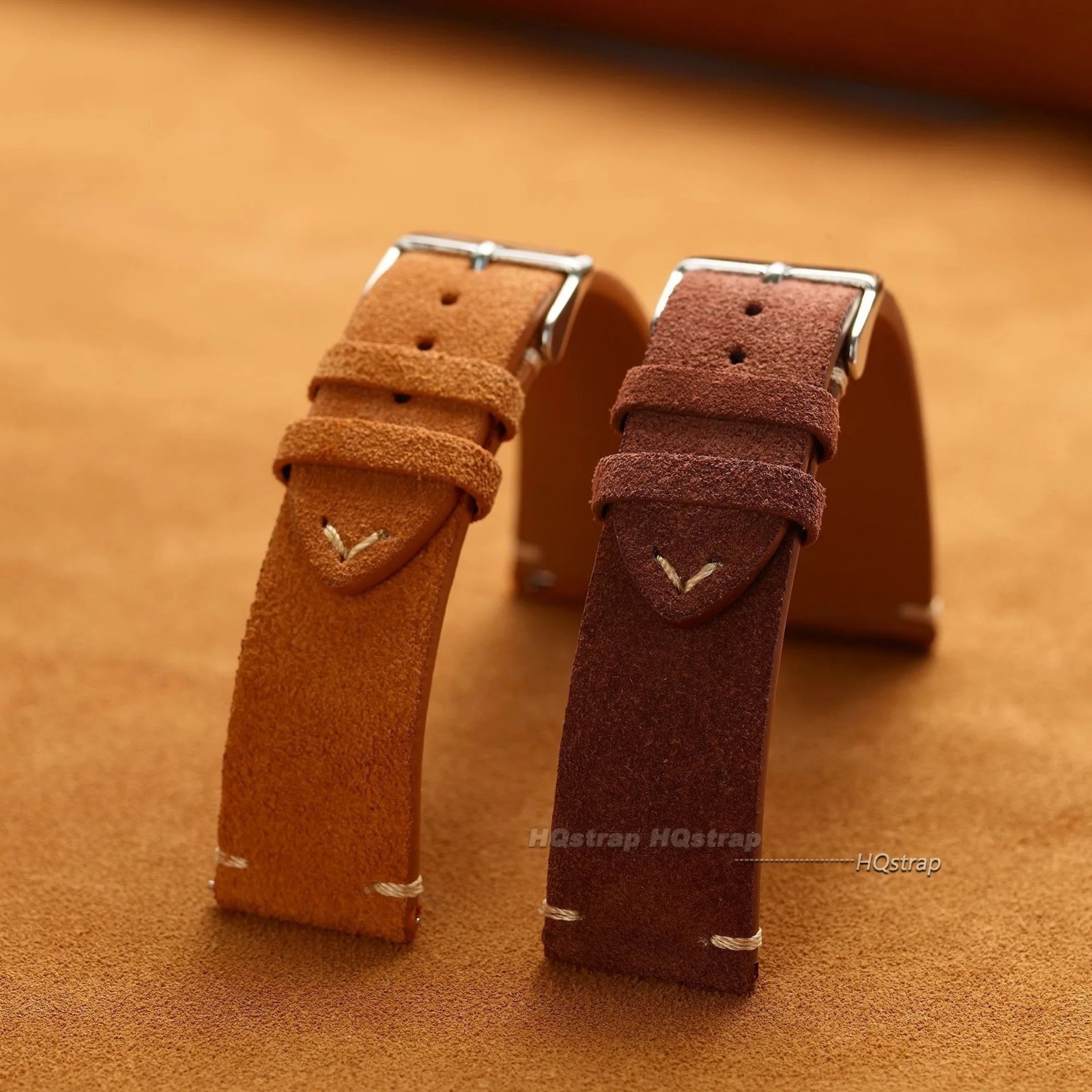 Soft Suede Leather Watch Strap Quick Release Band 14m 16mm 18mm 20mm 22mm