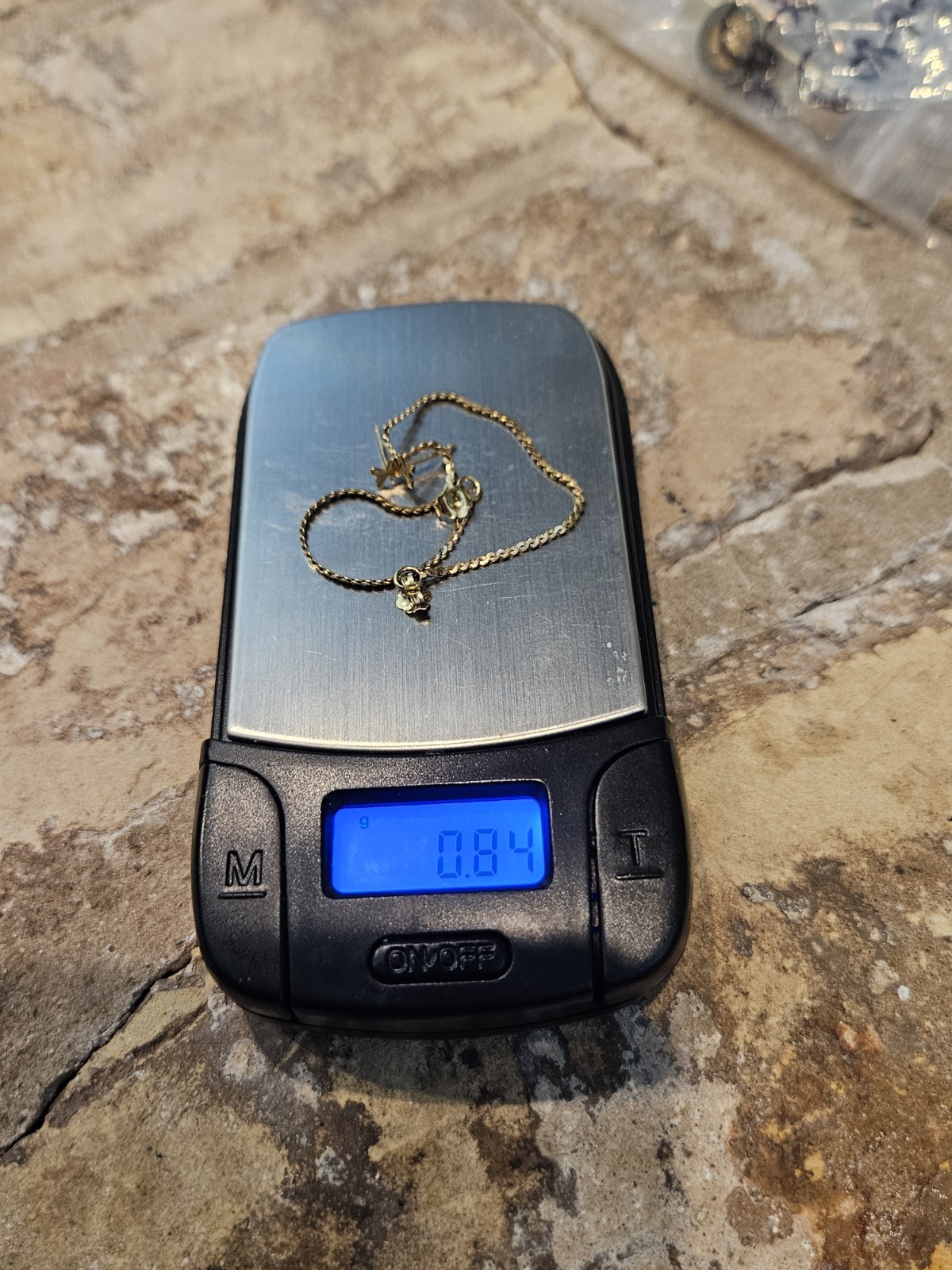 Vintage 1/20 14K Gold Filled S-Link Serpentine Chain Dangle Loop Earrings 2.5″