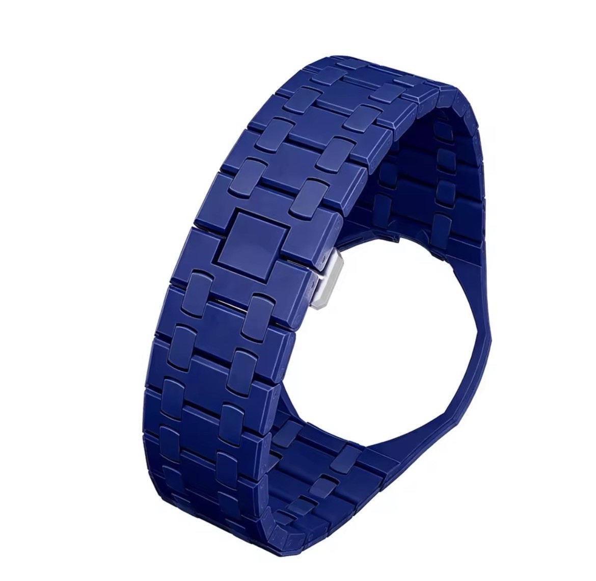 AP x Swatch Royal Pop Integrated Link Ceramic Bracelet Band – Dark Blue