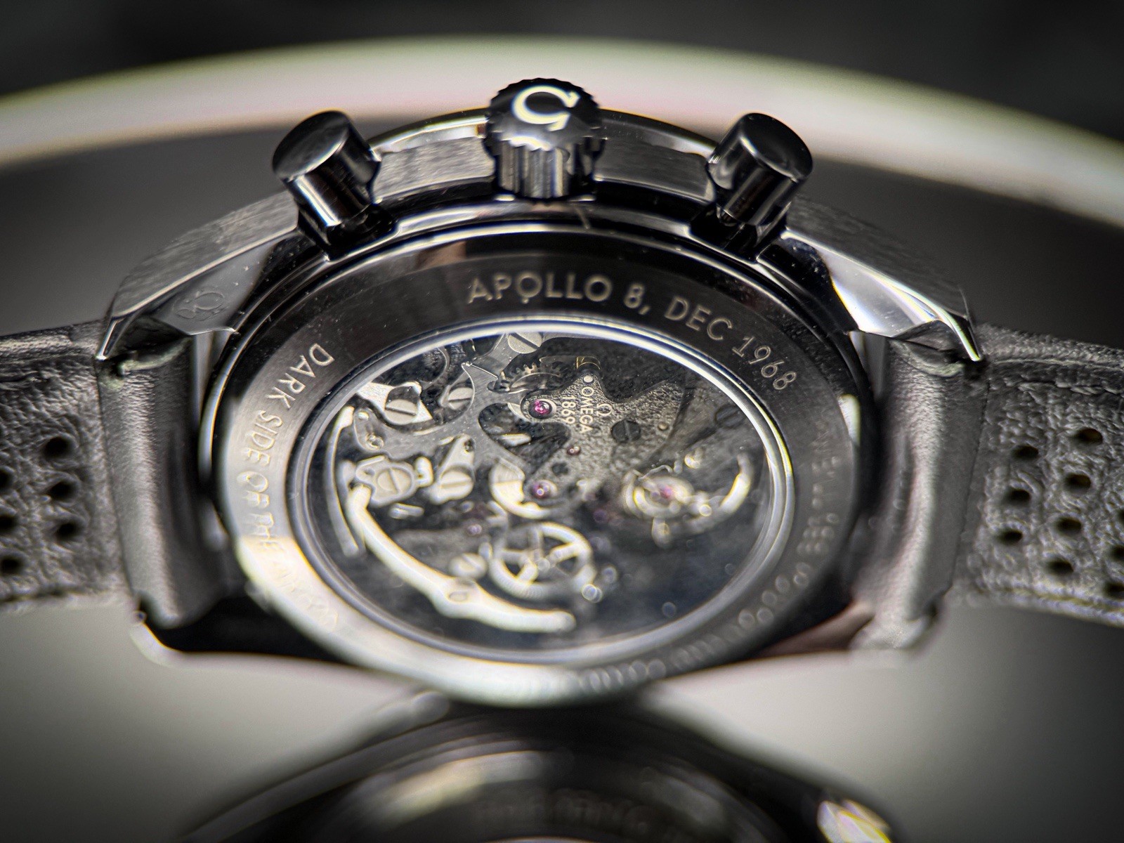 2024 OMEGA Speedmaster Dark Side of the Moon Apollo 8 44.25mm with Box/Papers