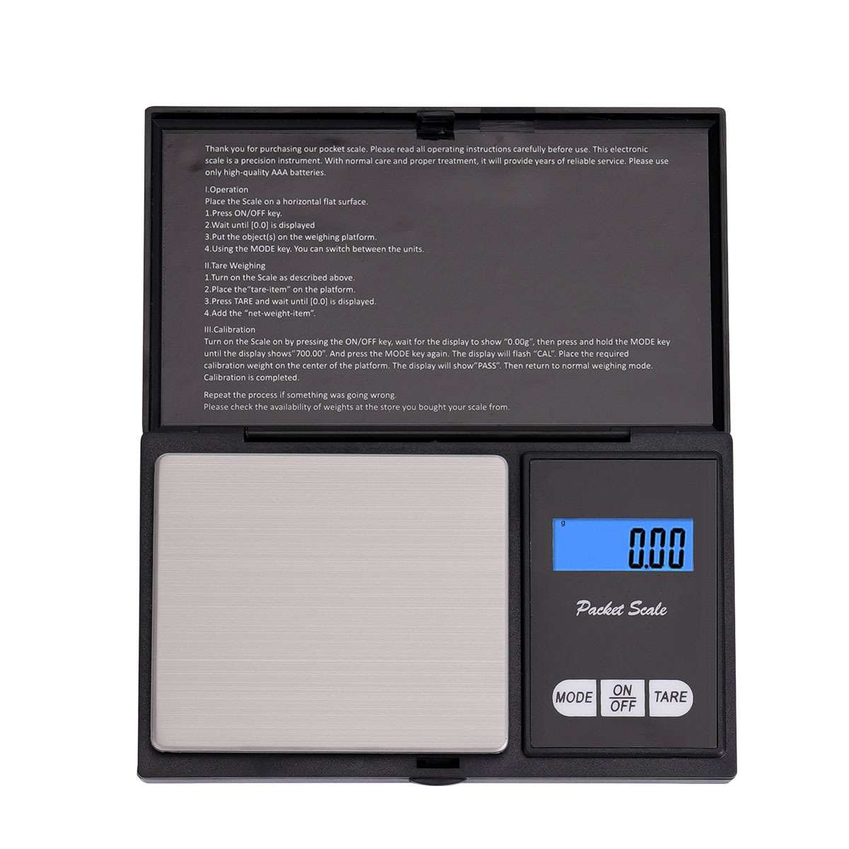 Pocket 1000g x 0.1g Digital Jewelry Gold Coin Gram Balance Weight Precise Scale