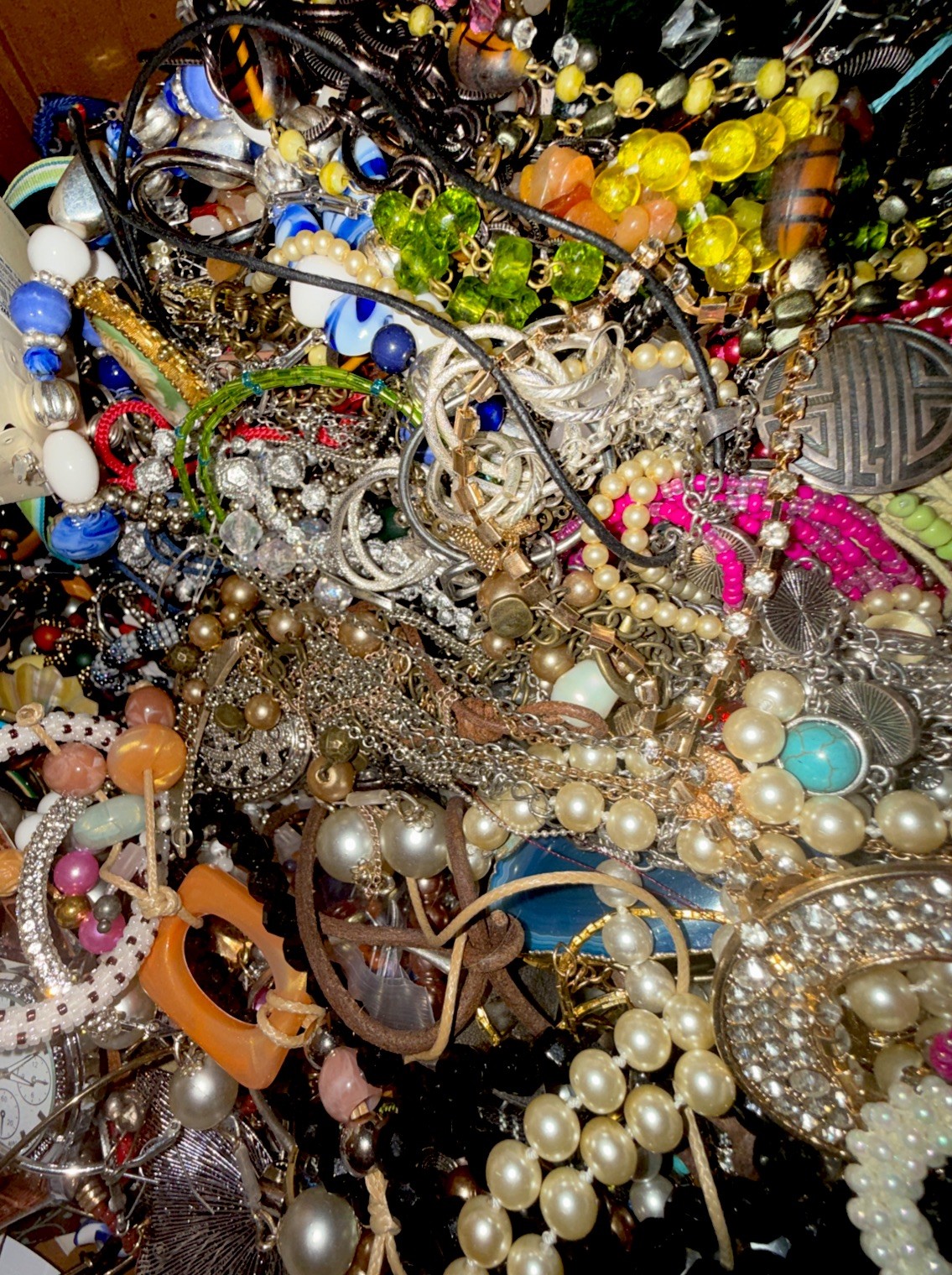 Huge Unsearched Jewelry Lot VTG Vintage to Modern
