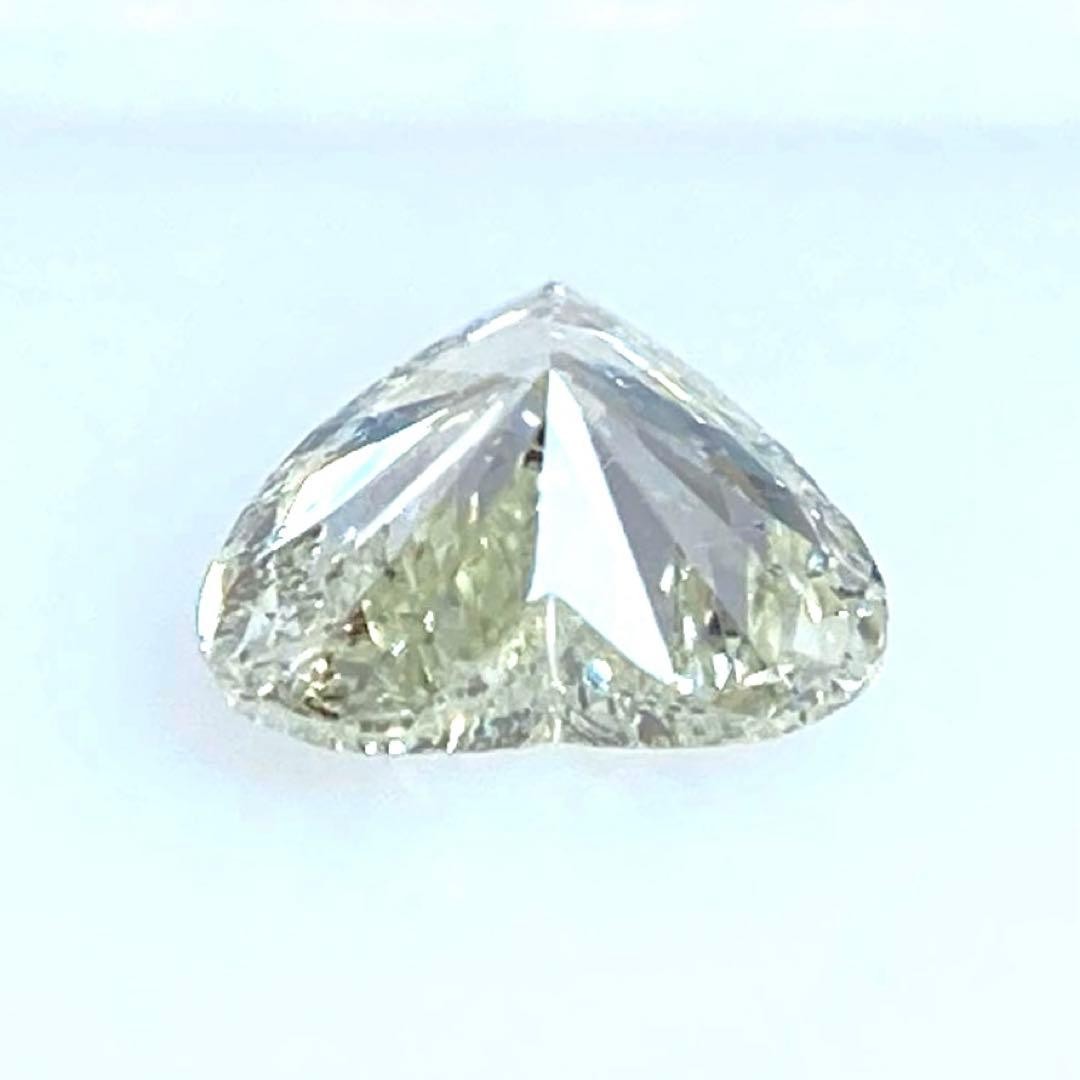 Natural Heart Shape Diamond 0.582ct L Color Loose Stone Used