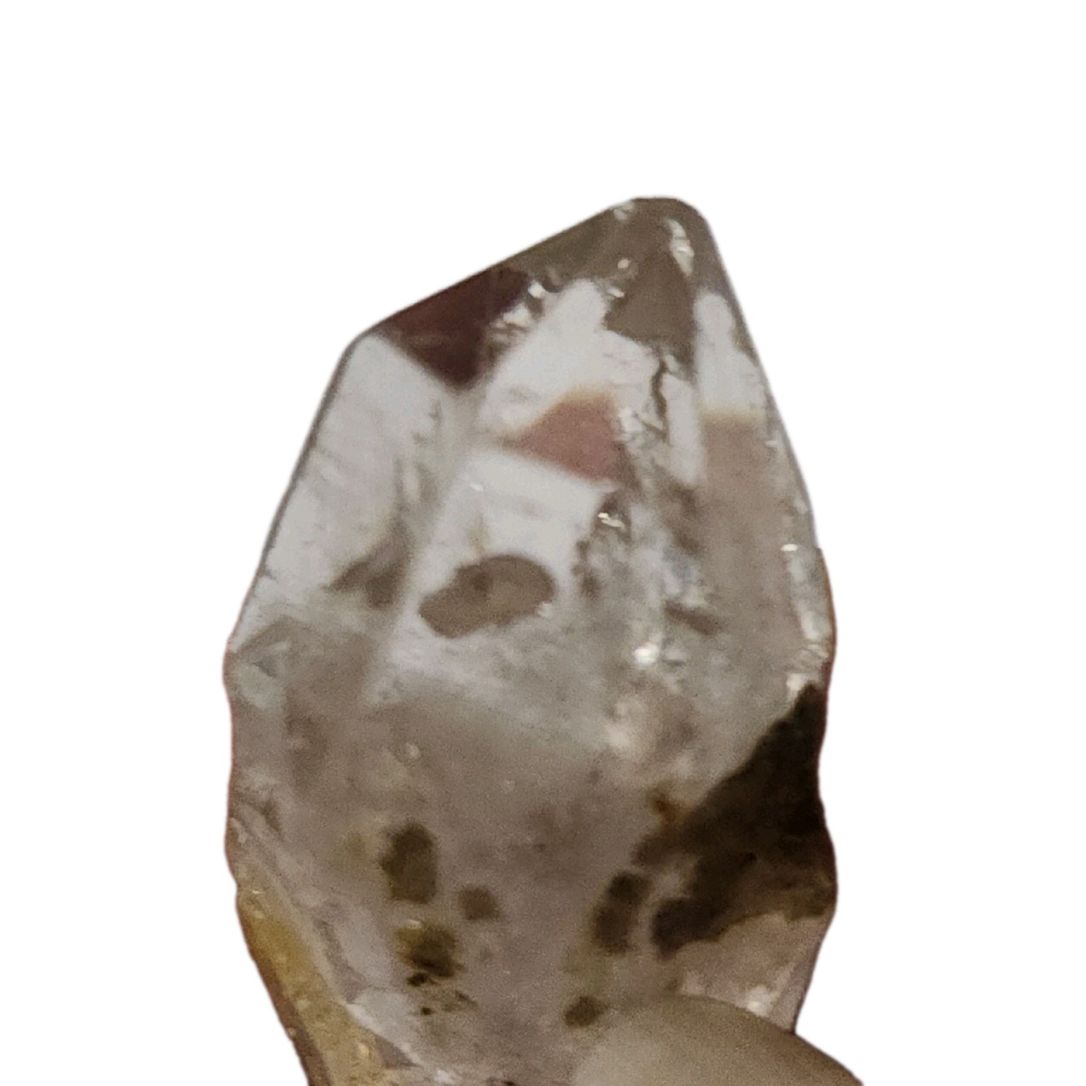 Herkimer Diamonds Quartz Crystal Set Of 2-83cts, 16.5g Jewelry Pieces NY Dug