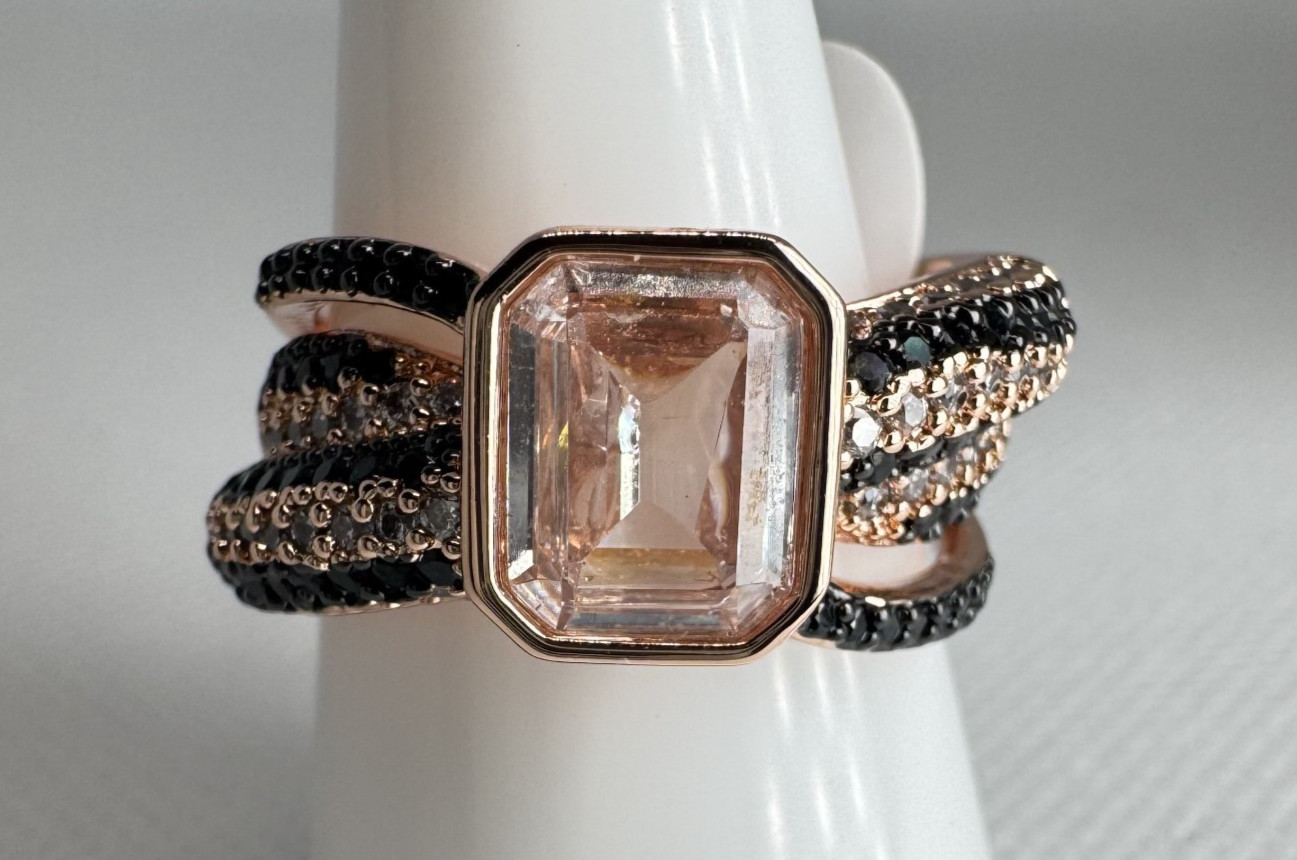 Size 10 Bomb Party Untamed Ring – RG12307 Entangle Me – On Rose Gold