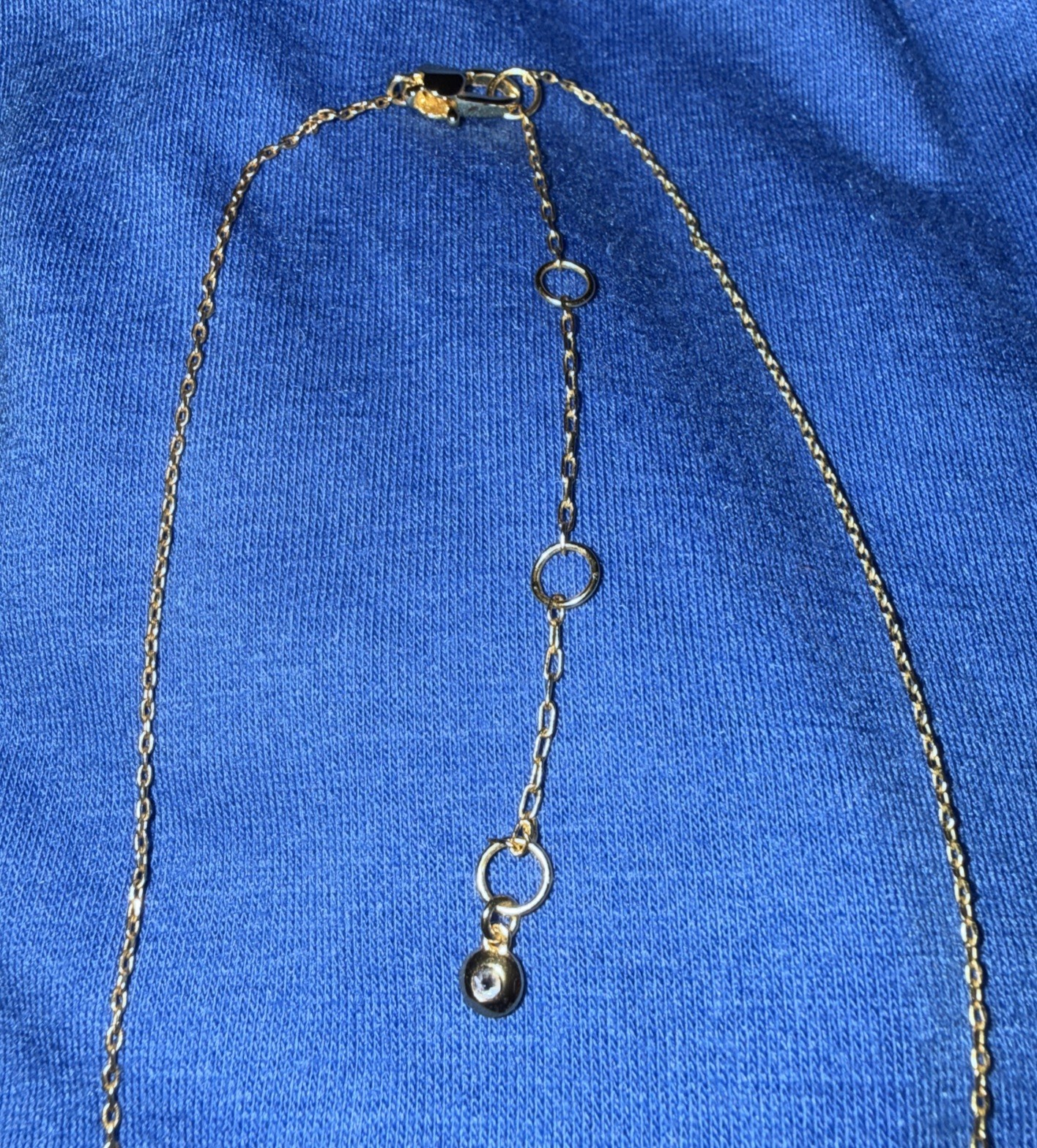 Kate Spade New York Say Yes Love Pendant Necklace Gold Tone EUC