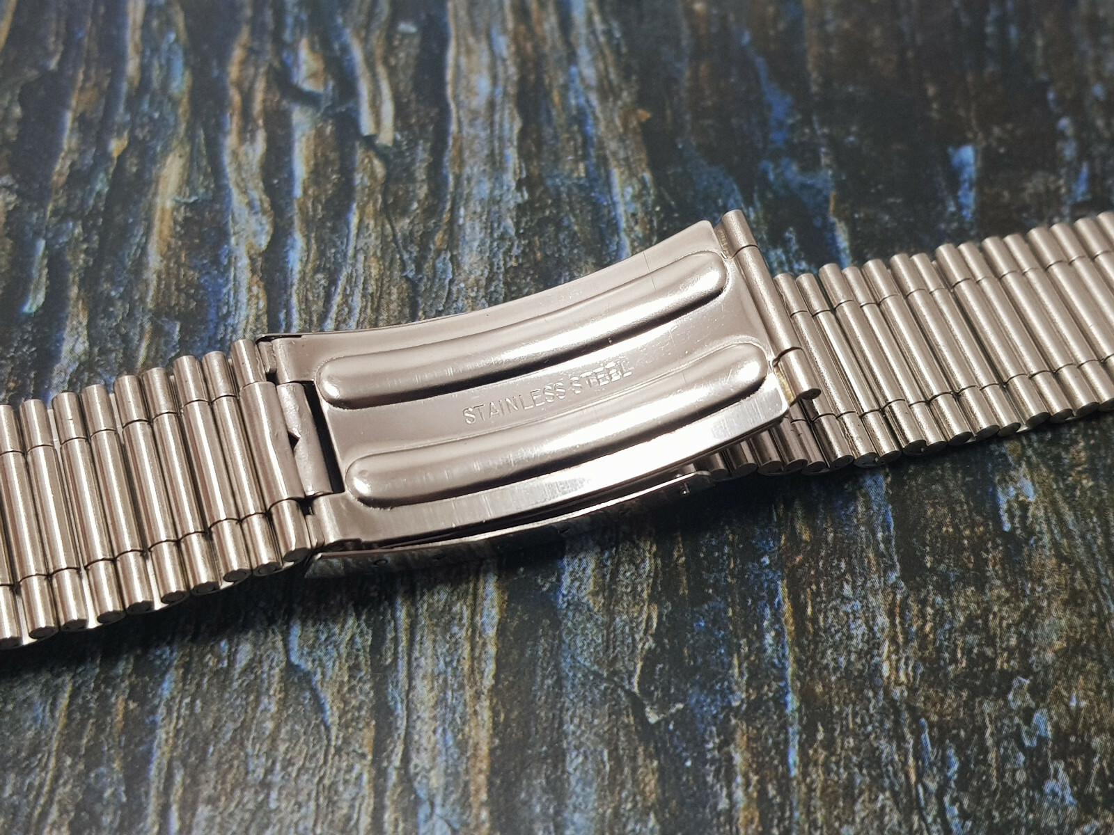 Vintage Bracelet Rado Straight end piece 18mm Silver color Fit many model.