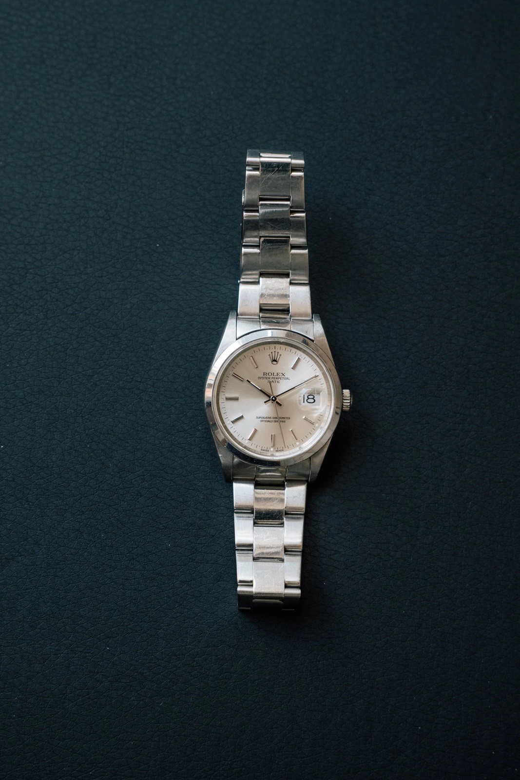 Rolex Date 15200 34mm Silver Dial Men’s Watch