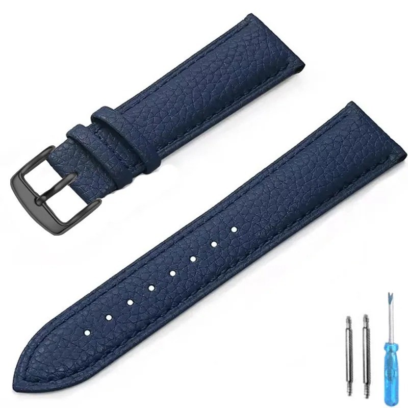 Genuine Leather Watch Band 12mm 14mm 16mm 18mm 20mm 22mm Watch Strap for Man Wom