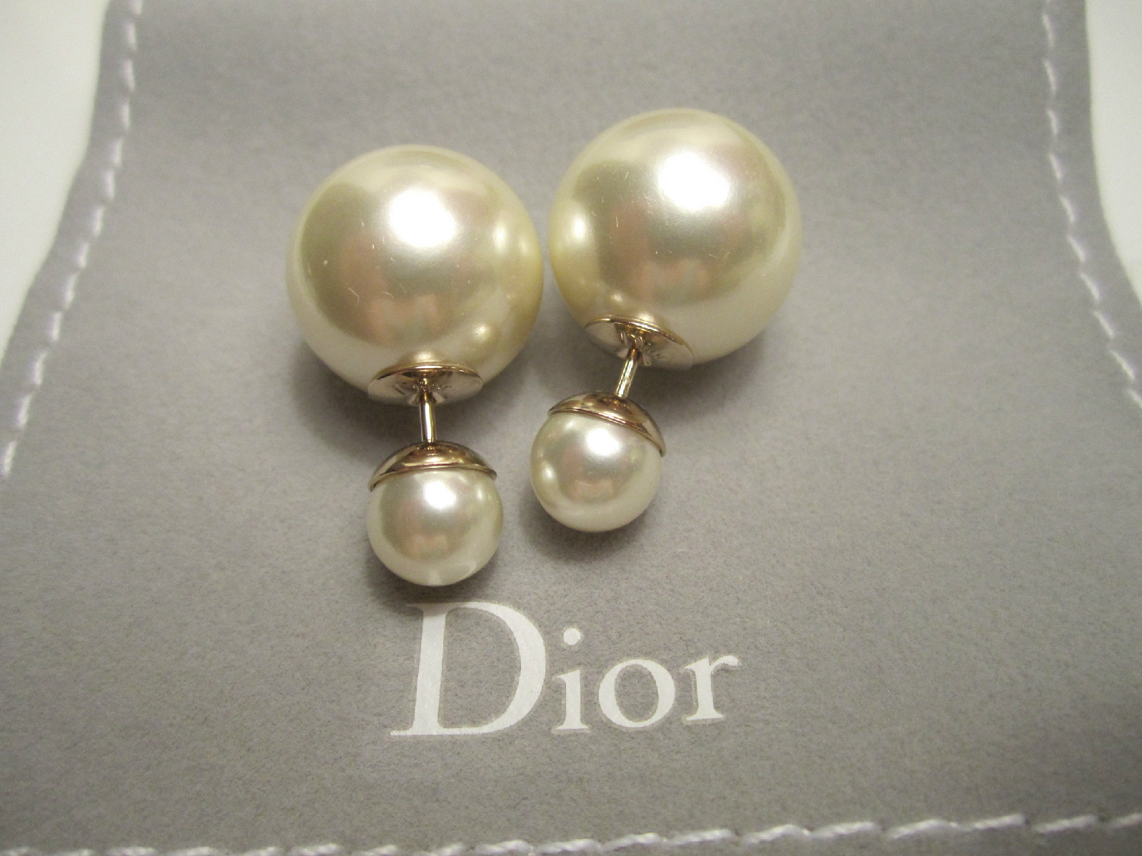 DIOR *New* 2025 TRIBAL Earrings PEARL – GUARANTEED AUTHENTIC