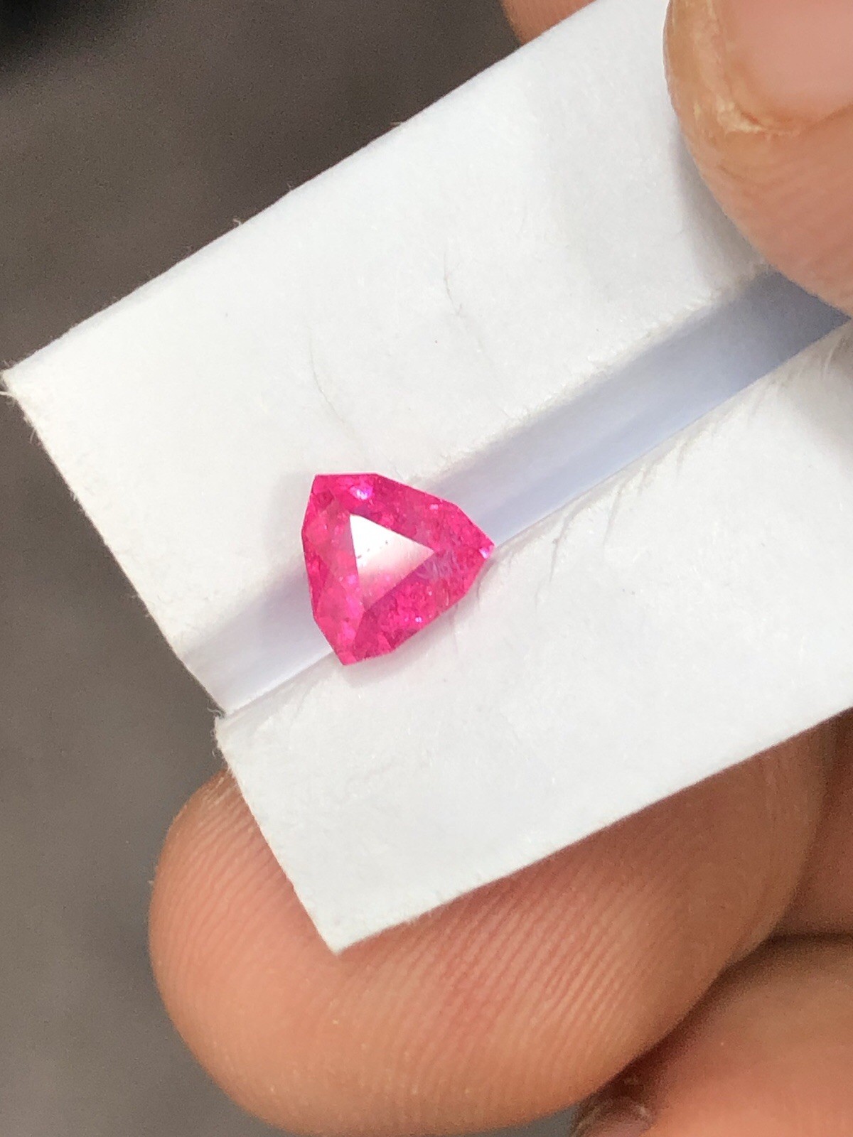 Natural Rubellite Tourmaline | Vivid Hot Pink Faceted Gem Afghanistan