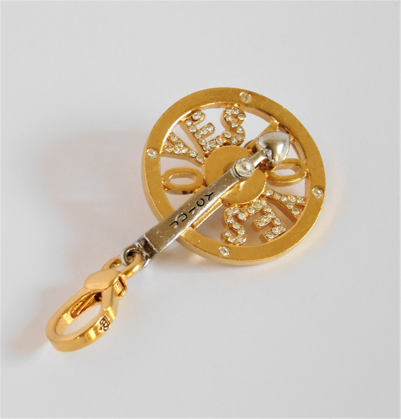 JUICY COUTURE 2007 Yes/No Spinning Wheel of Love Charm YJRU1616