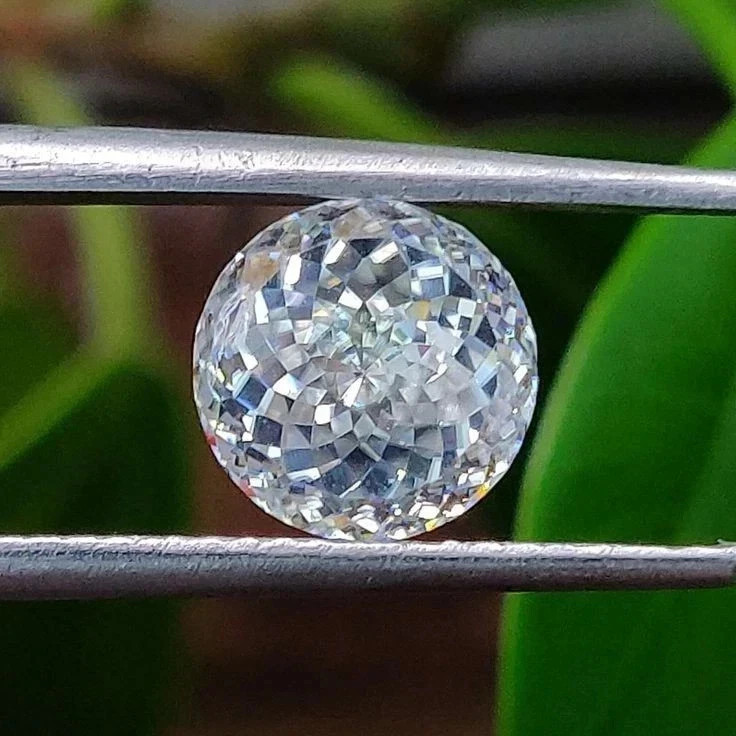 AAA+ 2 Ct D-E Color Fancy Portuguese Cut Loose VVS1 Clarity Diamond 8.50 MM Gems