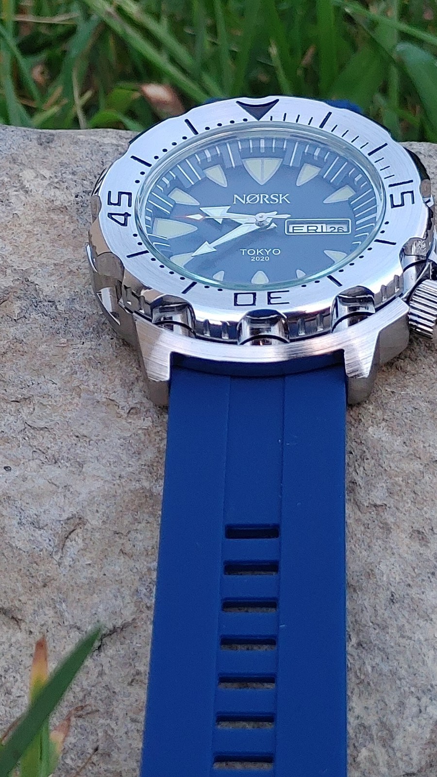 Sea Monster Diver Watch, Norsk, Olympic Citizen Quartz – Blue, 2020 Olympics