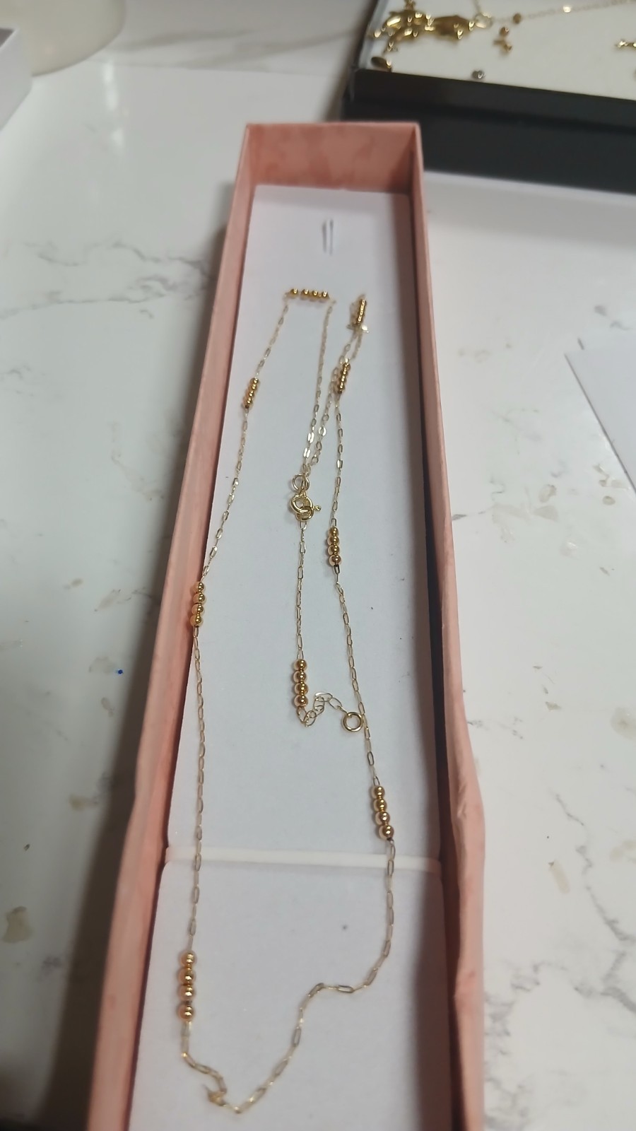 9ct yellow Gold fine necklace