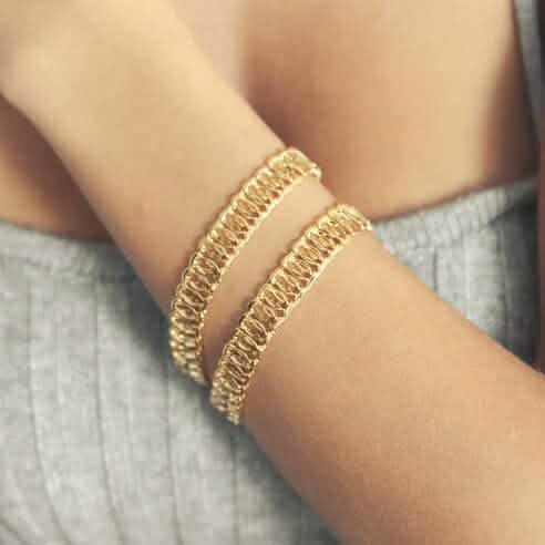 18K Gold Chunky Chain Bracelet