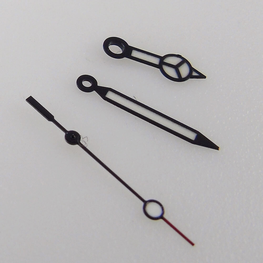 Black Watch Hands fit MIYOTA DG NH35A NH36A Luminous Needles Set 7s25 7s35