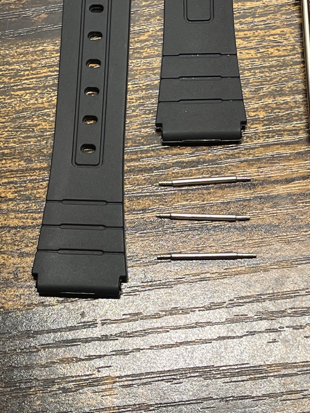 Fits Casio Watch Band 18mm F-108 F84 AE-1200 AE-1300 Black Buckle Rubber Strap
