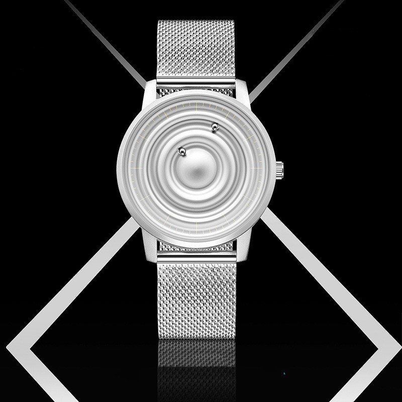 Men’s Magnetic Quartz Movement Sports Waterproof Watch